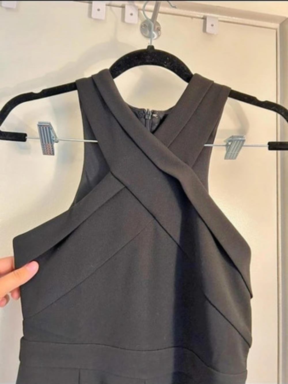 Black Wide-Leg Jumpsuit Like New